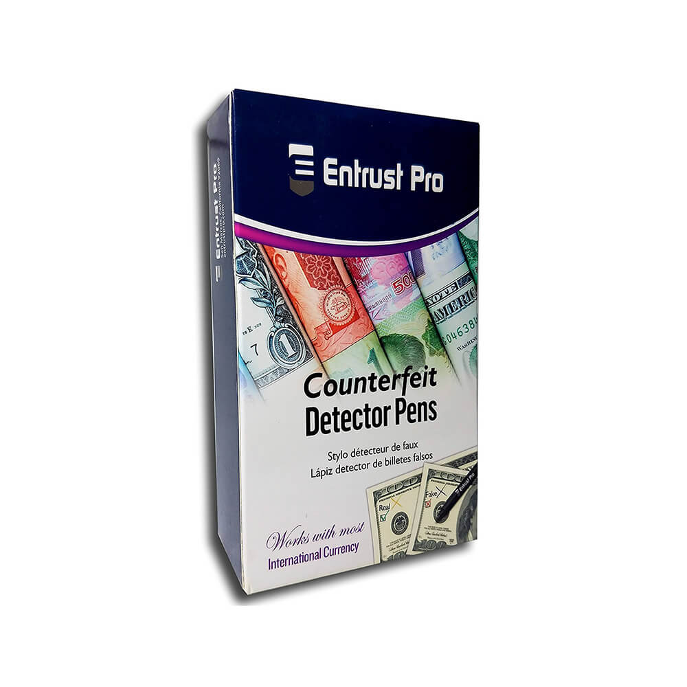 Counterfeit Money Detector Pens - Entrust Pro (12-Pack) 1 Counterfeit Money Detector Pens Entrust Pro 12 Pack 01