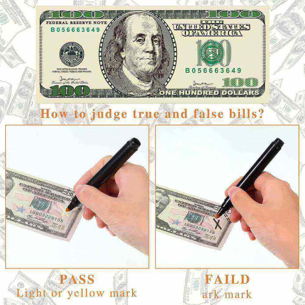 Counterfeit Money Detector Pens - Entrust Pro (12-Pack) 4 Counterfeit Money Detector Pens Entrust Pro 12 Pack 03
