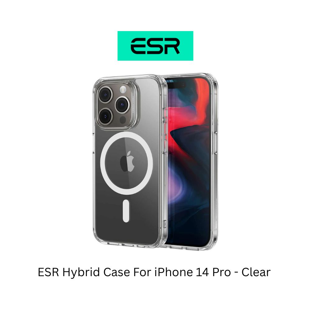 ESR Hybrid Case For iPhone 14 Pro - Clear 1 ESR Hybrid Case iPhone 14 Pro Clear 1