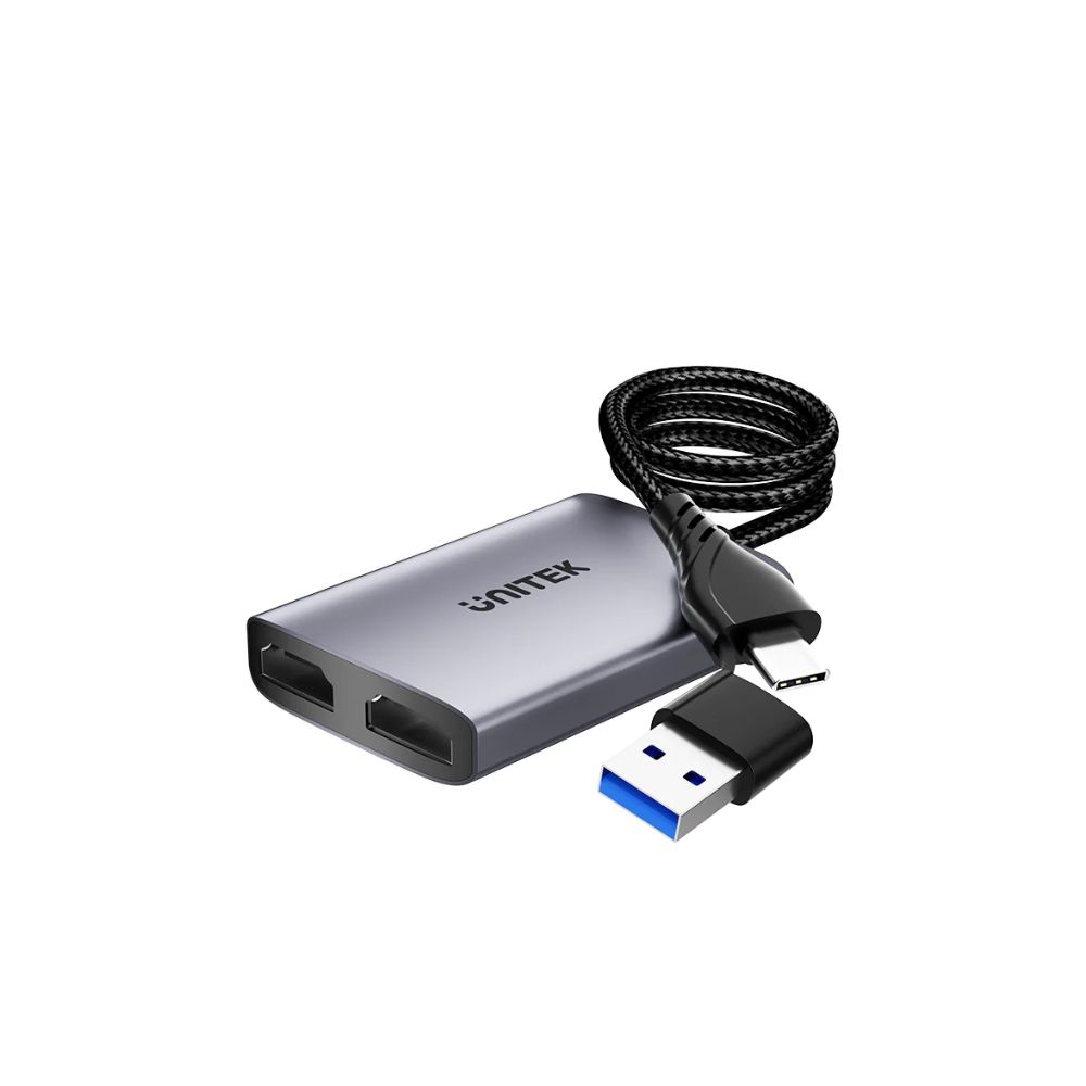 Unitek USB C to Dual HDMI 4K Adaptor MST V1427A01 1